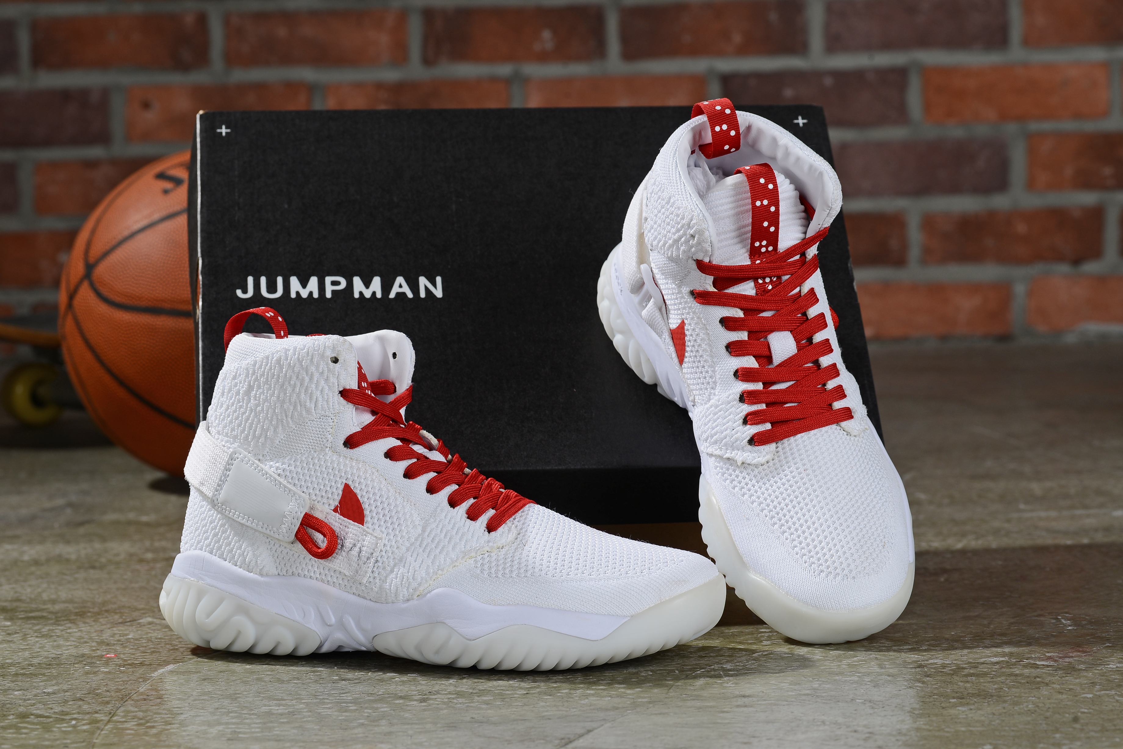 2019 Men Air Jordan Apex-React White Red Shoes